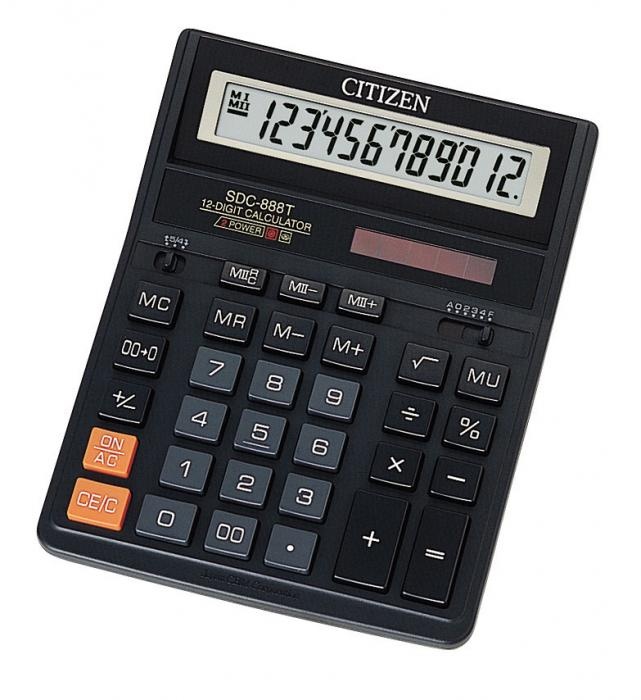 Калькулятор настольный Citizen SDC-888TII