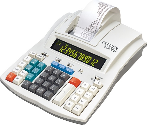 Калькулятор печатающий Citizen 540 DPN